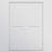 44-48" W X 72" H Double Sliding Shower Door, Semi-Frameless Bypass Bathroom Sliding Door With 1/4" (6Mm) Tempered Glass For Walk-In Shower-123404484
