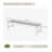 Ellie-Maye Solid Wood Teak Outdoor Bench