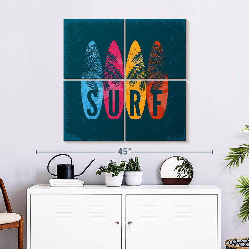 Surfboard Typography