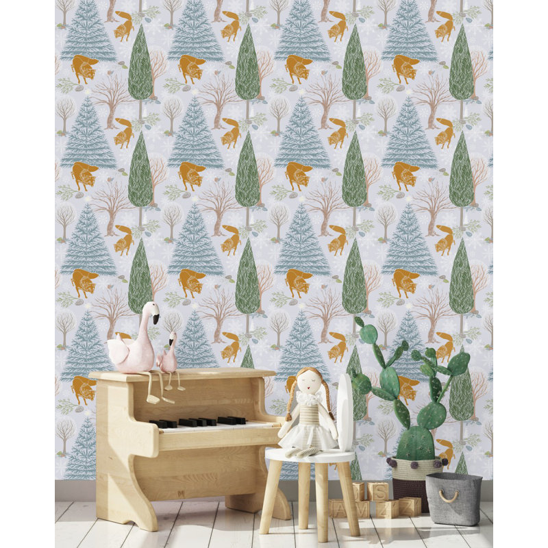 Panneau de papier peint L 10,4 pi x l 25 po, L 125 po x l 25 po