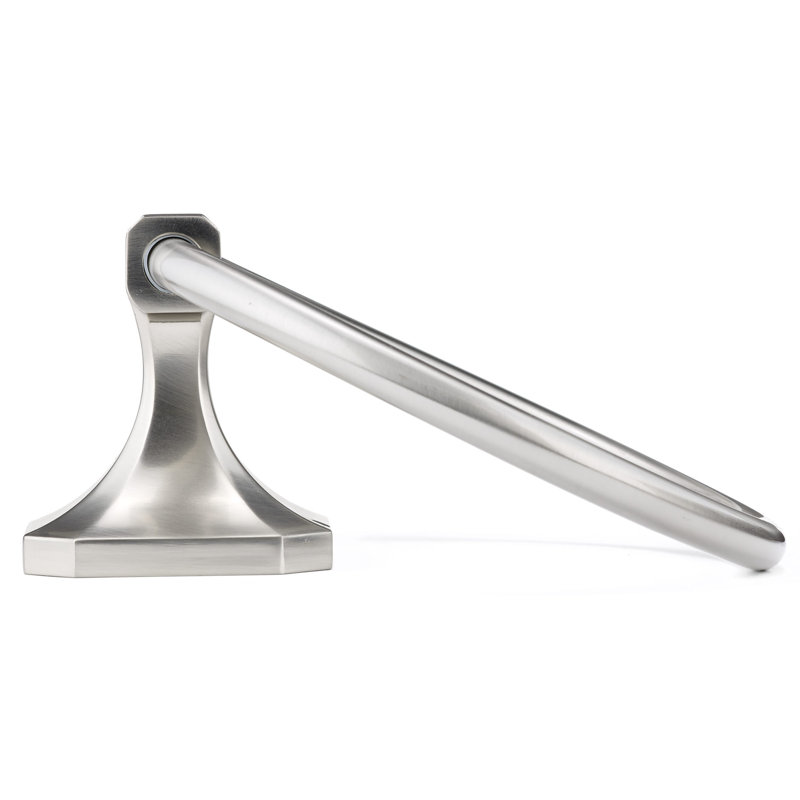 Riviera Towel Ring, Brushed Nickel
