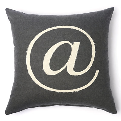 At Cotton Throw Pillow