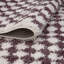 Moodi Modern Shaggy Area Rug Checkered Design-122009911-122425657