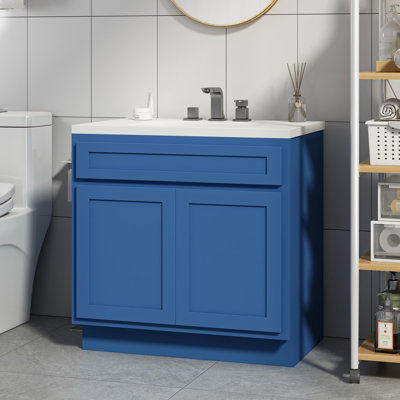 Hibbitts 33'' Single Bathroom Vanity Base Only