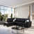 Black Faux Leather