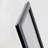 Black 8.5x11 Aluminium Opti Snap Poster Frame – 1″ Profile Wall-Mount Front-Loading Display Frame with Anti-Glare Cover for Posters, Documents & Certificates - 2 Pack-120244697
