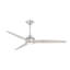 Ventilateur de plafond intérieur / extérieur Spitfire DC personnalisé - nickel brossé-70933496