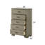 Mobilier de chambre à coucher moderne à 5 tiroirs