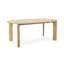Kering 75" Oak Wood Oval Dining Table