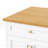 52'' Kitchen Island With Drop Leaf, Embossed Texture Kitchen Island On Wheels With Spice Rack, Towel Rack, 2 Doors And 5 Drawers, Kitchen Storage Cart With Adjustable Shelf For Kitchen-1108485907