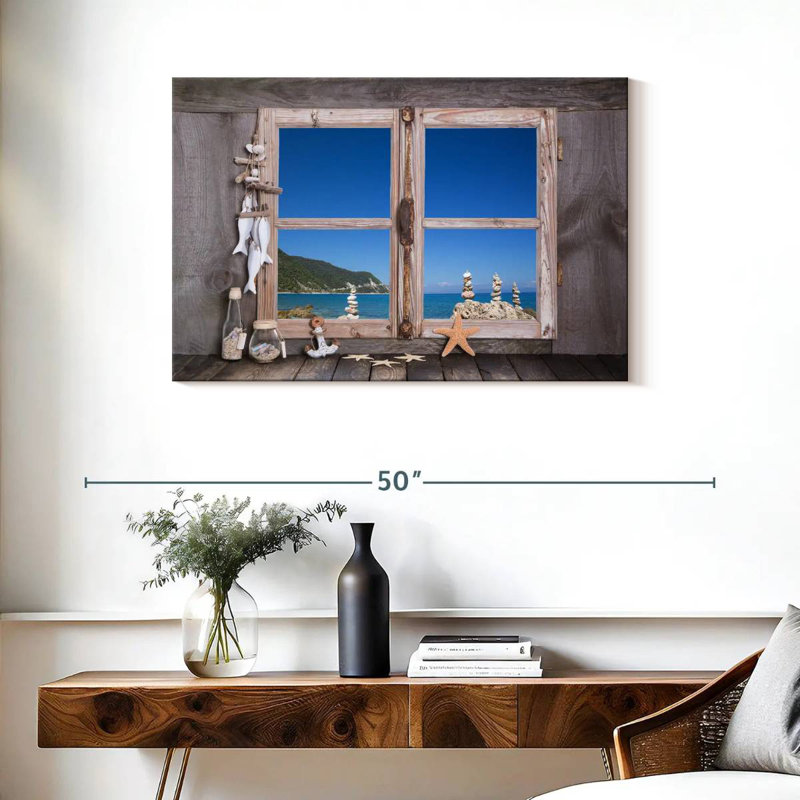 Aletra Tropical Window, 24" H x 36" W