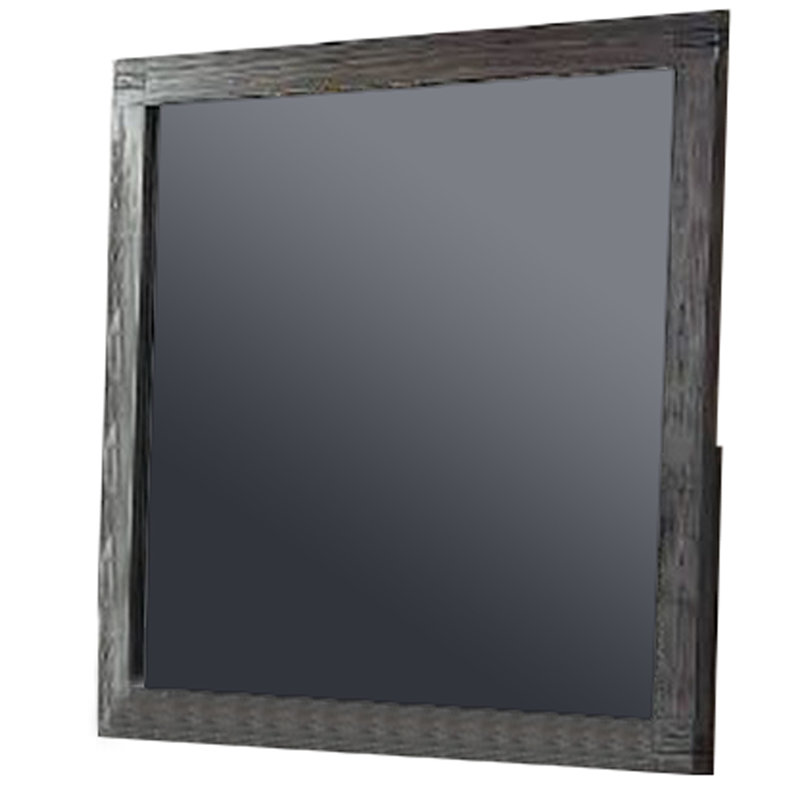 Commode bisque Miroir, Brun foncé