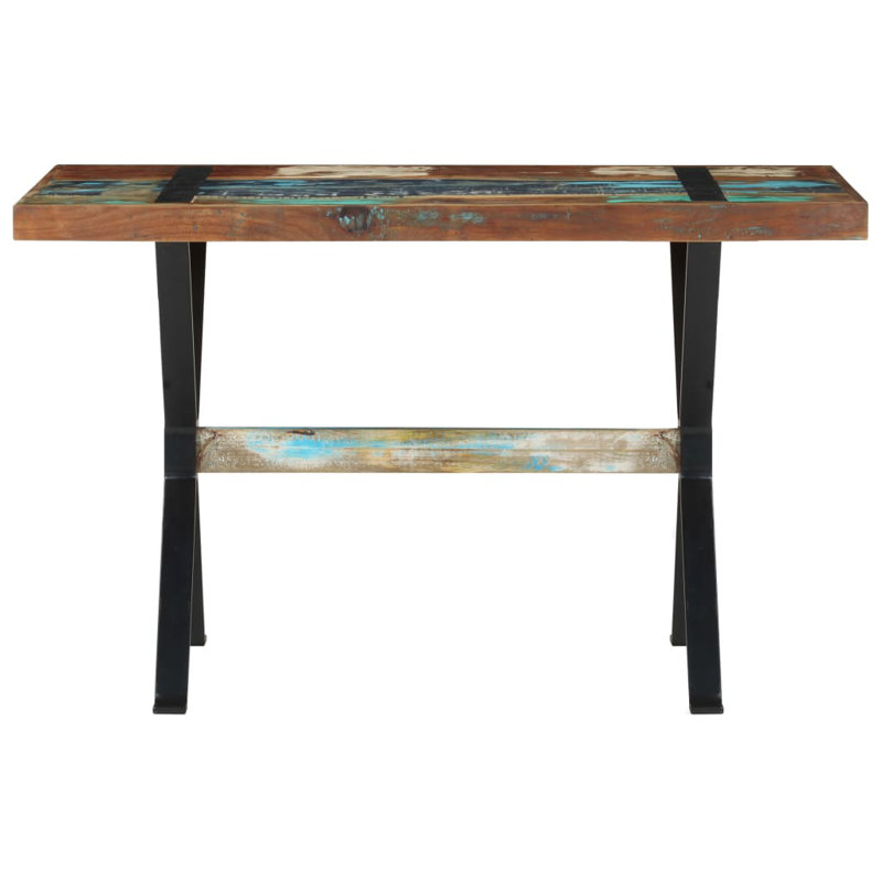 Table de salle à manger Izaak, Bois recyclé, H 29,9 po x L 47,2 po x l 23,6 po