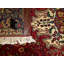 Pirley Oriental Area Rug in Red