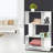 Compact Storage Engineered Wood Minimalist Bookshelf For Small Spaces