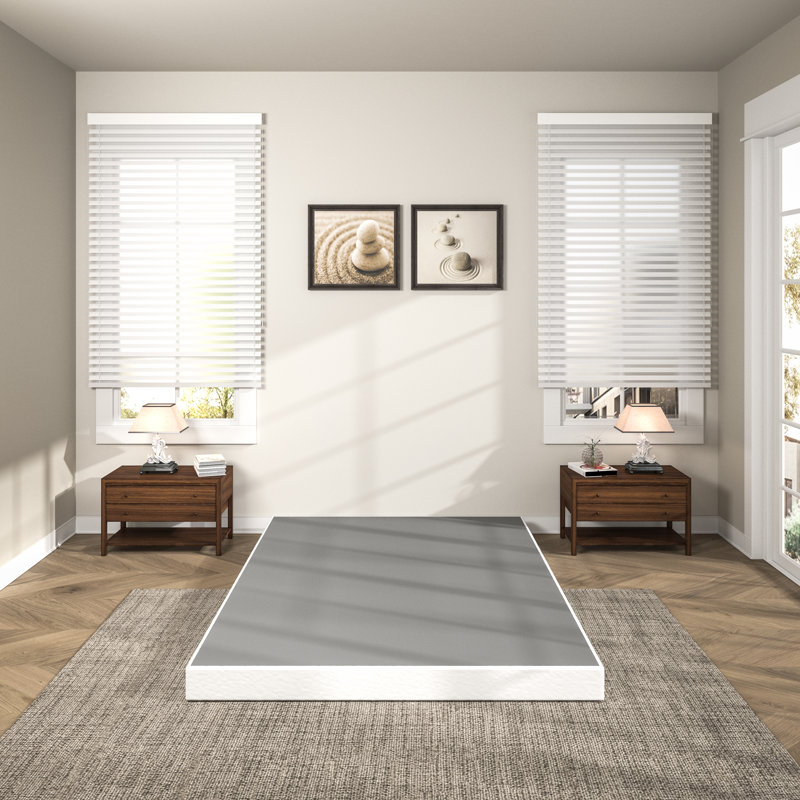 5 inch box springs Heavy Duty Mattress Foundation Box spring With Fabric Cover, Easy Assembly, King, Low Profile (5")