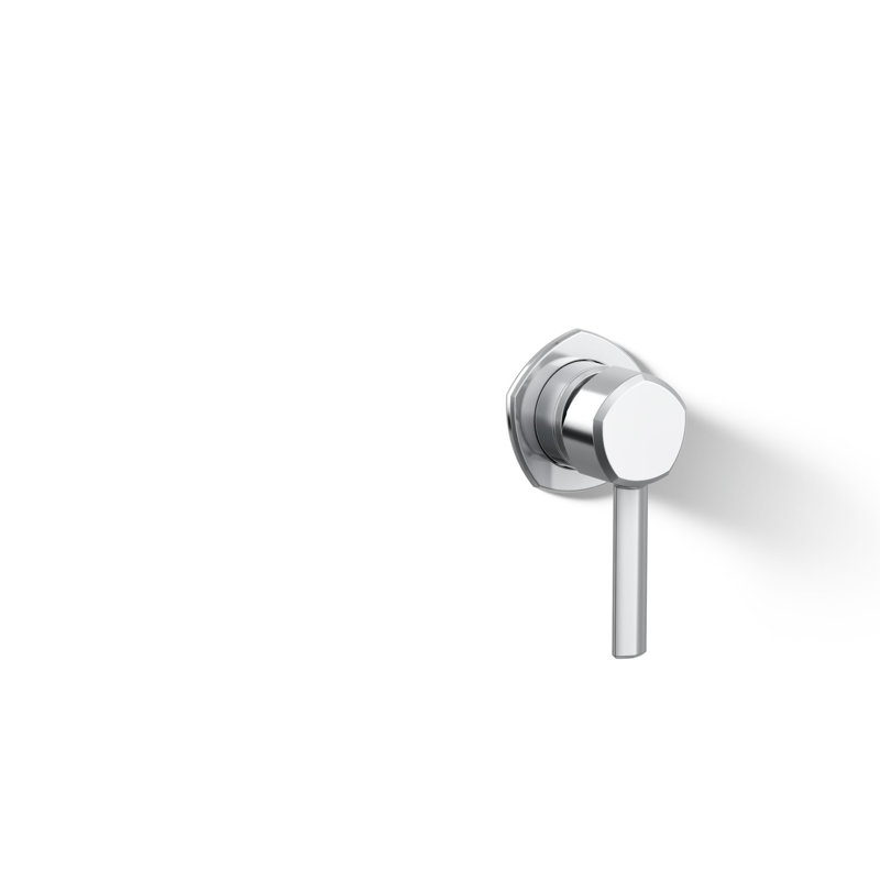 Poignée de lavabo de salle de bain l 2,75 po x H 2,81 po Occasion, Chrome poli