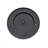 6" Black Plastic Spinner Lazy Susan Turntable Organizer for Spice Rack Table Cake Kitchen Pantry
