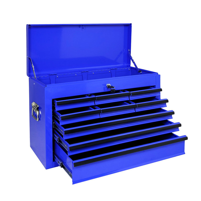 Boîte à outils en métal robuste, Blue