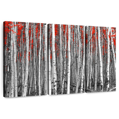 Harnek Red Birch Forest
