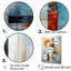Cubisme orange et bleu, assemblage I - Cubisme, impressions encadrées-38576635-38576579