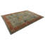 Tapis bleu en laine noué à la main 10 pi 2 po x 14 pi 1 po Oushak-272475273-272475275