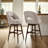 Watanabe Solid Wood Upholstered Swivel Barstool With Fabric Seat-164349856-164349859-136536535