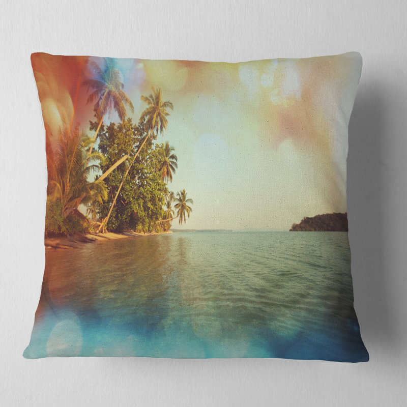 Coussin Serene, 16 po x 1 po, Carré