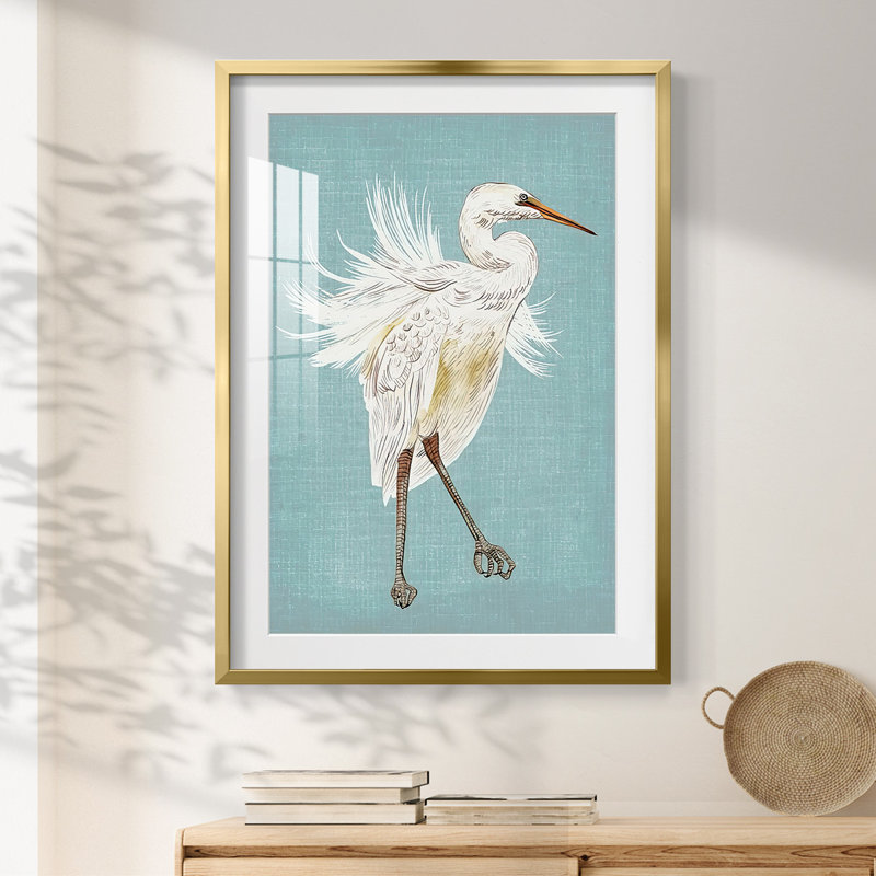 Keane - Toile tendue avec châssis, H 25,5 po x l 17,5 po, Doré