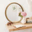 Miroir mural naturel en bois naturel Mid-Century-2070559221