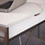 Mistral Standing Desk W:137cm X D: 60cm with metal legs incl. 3 trays-97924416