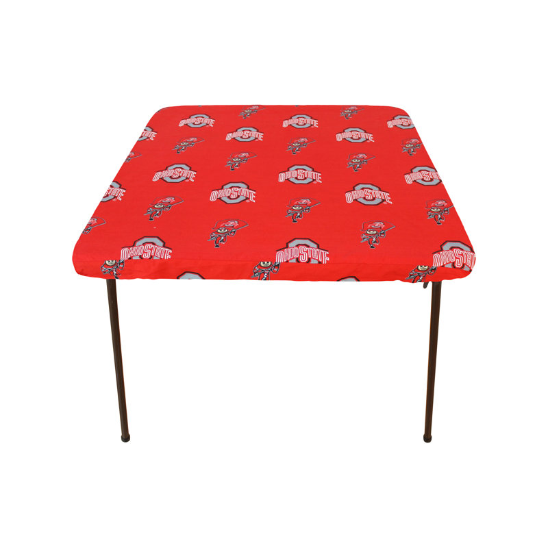 NCAA Outdoor Patio Table Cover, 33" W x 33" D, Ohio State