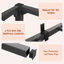 Structure de lit, structure de lit plateforme en métal robuste avec support de lattes en fer durable et pieds, aucun sommier requis, aucune vis nécessaire, supportant jusqu'à 800 lb-1348998793-1372196793