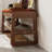 Solid wood shoe benches, leather or linen seat, double-tiered shelf design, flip-up storage-469693245-460349071-459736703