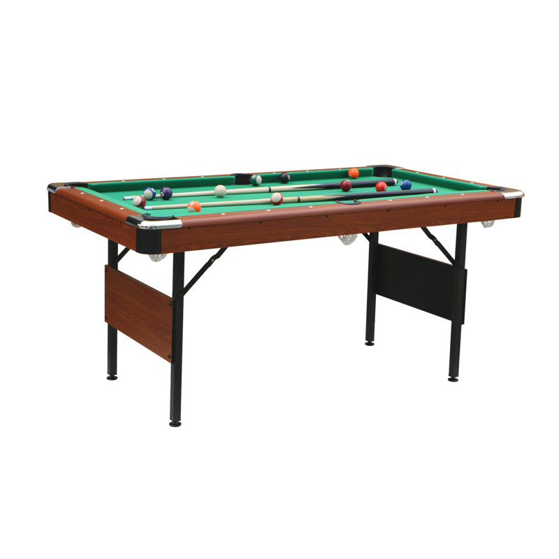 Pool Table,Billirad Table,Game Table,Children's Game Table,Table Games,Family Movement, 30.7" H x 65.75" L x 35.4" W, Green