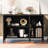 Kiriakos Accent Storage Cabinet Sideboard Wooden Cabinet with Metal Handles Entryway Cabinet-782125470-763314011
