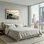 Art mural sur toile, silhouette de bison-990323862