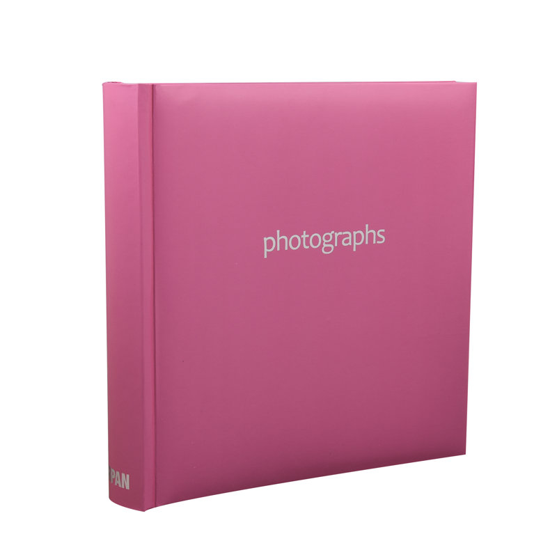 Cardboard / Paper / Plastic Album, Pink
