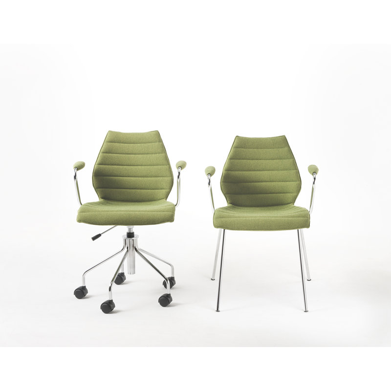 Maui Swivel Task Chair, Acid Green, 100% PL Trevira