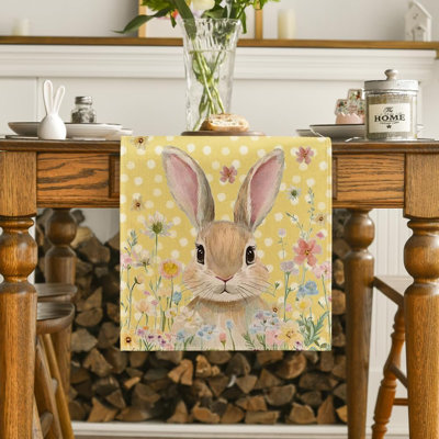 Chemin de table Bunny & Floral