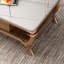 Table basse et meuble télé moderne et minimaliste avec rangement