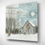 «Christmas Eve Moon» par Cindy Jacobs, art mural en verre acrylique-2037257137