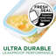 Contenant pour aliments rectangulaire 21 onces purement meilleur verre