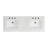 Amielia 60" Double Bathroom Vanity Set
