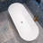 67'' x 31.5'' Freestanding Soaking Plastic / Acrylic Bathtub-98279748