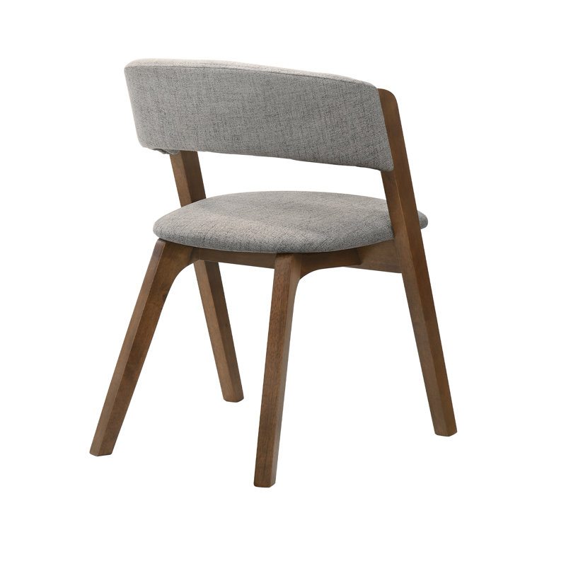 Bailley 18'' H Upholstered Armchair, Brown/Gray