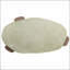 Table basse Dayana écologique en béton de fibres avec finition blanc cassé et chêne, durable et élégante pour les intérieurs modernes.