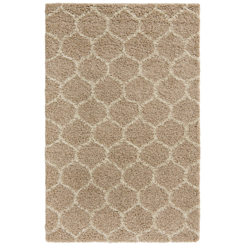 Geometric Indoor Rug, Rectangle 5'3" x 8'