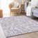 Premium Machine Washable Prisco Lavender Rug