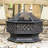 28Inch 33Inch Hexagonal Outdoor Wood Burning Fire Pit-1027566840